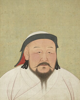 Kublai Khan on a hunting expedition