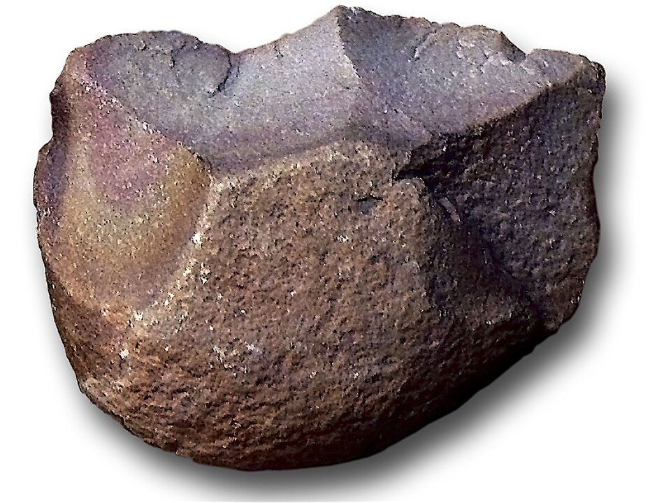 Oldowan stone tool